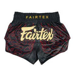 Spodenki treningowe Fairtex Muay Thai Shorts BS1920 "Lava". Czarne szorty sportowe FAIRTEX, bez wzorów. Za 279.99 zł.