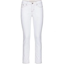 Dżinsy 7/8 "Powerstretch" bonprix biały twill. Jeansy marki bonprix. Za 109.99 zł.