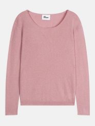 Just Cashmere Kaszmirowy sweter w kolorze jasnoróżowym rozmiar: L. Różowe swetry Just Cashmere, l, bez wzorów, z kaszmiru, bez ramiączek. Za 361.99 zł.
