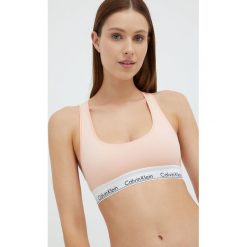 Calvin Klein Underwear biustonosz kolor pomarańczowy. Brązowe biustonosze Calvin Klein Underwear, bez wzorów, z dzianiny. W wyprzedaży za 91.99 zł.