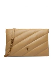 Badura Torebka EO-ISLA-GL23536121 Beżowy. Brązowe listonoszki Badura, bez wzorów, z materiału, bez dodatków. Za 229.99 zł.