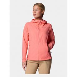 Wiatrówka damska Columbia Loop Trail III. Czerwone kurtki przejściowe sportowe Columbia, m, bez wzorów, z softshellu, bez kaptura, trekkingowe. Za 459.00 zł.