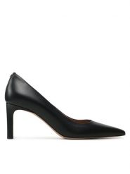 BOSS Szpilki Janet Pump 70 50498836 10239116 01 Czarny. Czarne szpilki Boss, bez wzorów, ze skóry, bez obcasa, na szpilce, bez zapięcia. Za 1,149.00 zł.