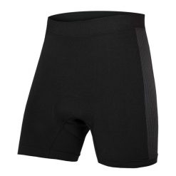 Damskie Bokserki z wkładką Endura II. Czarne bokserki damskie ENDURA, bez wzorów, z materiału. Za 159.99 zł.