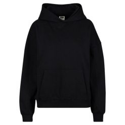 Bluza damska z kapturem Urban Classics Ultra Heavy. Czarne bluzy Urban Classics, bez wzorów, z bawełny, bez ramiączek, z kapturem. W wyprzedaży za 240.40 zł.