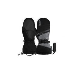 Reusch Demi R-TEX® XT Mitten. Czarne rękawiczki REUSCH, bez wzorów, sportowe. Za 239.00 zł.