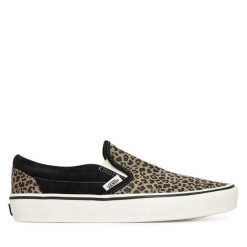 Tenisówki Vans. Czarne trampki Vans, bez wzorów, bez zapięcia. Za 229.99 zł.