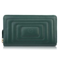 Portfel skórzany PAOLO PERUZZI AV-05-GR zielony. Zielone portfele PAOLO PERUZZI, bez wzorów, z materiału. Za 139.99 zł.