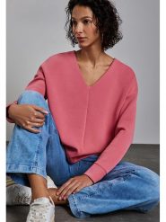 Street One Bluza w kolorze jasnoróżowym rozmiar: 38. Różowe bluzy Street One, bez wzorów, bez kaptura. Za 172.08 zł.