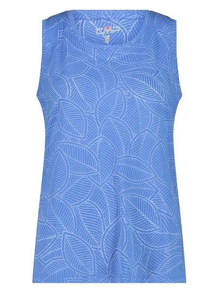 CMP Top funkcyjny w kolorze niebieskim rozmiar: 42. Niebieskie topy CMP, bez wzorów, bez kołnierzyka, bez ramiączek. Za 48.05 zł.