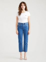 Levi's Dżinsy "501" - Regular fit - w kolorze niebieskim rozmiar: W25/L28. Niebieskie jeansy Levi's, l, z aplikacjami, klasyczne, z podwyższonym stanem. Za 229.95 zł.