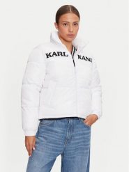 Karl Kani Kurtka puchowa Retro Essential 61760001 Biały Regular Fit. Białe kurtki Karl Kani, xs, bez wzorów, z puchu, retro, bez kaptura. Za 239.99 zł.