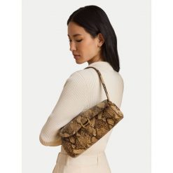 Torebka LAUREN RALPH LAUREN. Brązowe torebki klasyczne Lauren Ralph Lauren, bez wzorów, klasyczne, bez dodatków. Za 1,699.00 zł.