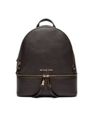 MICHAEL Michael Kors Plecak Rhea Zip 30S5GEZB1L Brązowy. Brązowe plecaki MICHAEL Michael Kors, bez wzorów, ze skóry, bez dodatków. Za 999.99 zł.