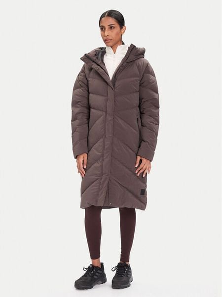 Jack Wolfskin Kurtka puchowa Marienplatz 1206971 Brązowy Regular Fit. Brązowe kurtki Jack Wolfskin, xs, bez wzorów, z puchu, bez kaptura. Za 1,399.00 zł.