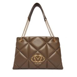 Torebka LOVE MOSCHINO. Brązowe torebki klasyczne Love Moschino, bez wzorów, klasyczne, bez dodatków. Za 999.00 zł.