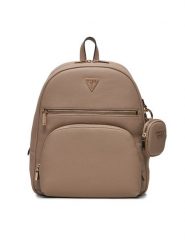 Guess Plecak Power Play (BG) HWBG90 06330 Beżowy. Brązowe plecaki Guess, z aplikacjami, ze skóry, bez dodatków. Za 319.99 zł.