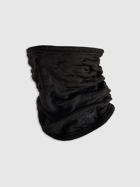 4F Szal-koło w kolorze czarnym rozmiar: onesize. Czarne szaliki i kominy 4f, bez wzorów. Za 32.67 zł.