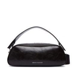 Torebka Armani Exchange. Brązowe torebki klasyczne Armani Exchange, bez wzorów, klasyczne, bez dodatków. Za 539.99 zł.