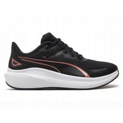 Buty do biegania na co dzień damskie PUMA SKYROCKET LITE dla aktywnych. Czarne buty do biegania Puma, bez wzorów, bez zapięcia, do biegania. Za 239.00 zł.