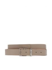 Calvin Klein Pasek Damski Branded Loop Square Belt 2.5 K60K612866 Beżowy. Brązowe paski Calvin Klein, bez wzorów, ze skóry. Za 109.99 zł.