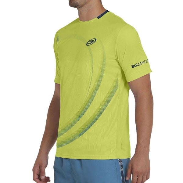 Bullpadel Beque T-shirt. Brązowe t-shirty bullpadel, bez wzorów, sportowe, bez kołnierzyka, bez ramiączek. Za 152.20 zł.