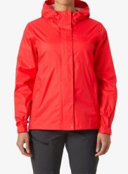Kurtka przeciwdeszczowa damska Helly Hansen W Loke Jacket 2.0. Czerwone kurtki Helly Hansen, l, bez wzorów, z poliamidu, bez kaptura. Za 493.50 zł.