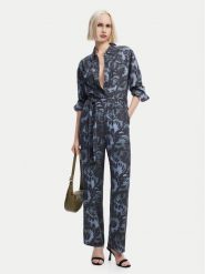 Desigual Kombinezon Sena 24WWPW25 Szary Regular Fit. Szare sukienki Desigual, xs, bez wzorów, z wiskozy, bez kołnierzyka, bez ramiączek. Za 299.99 zł.