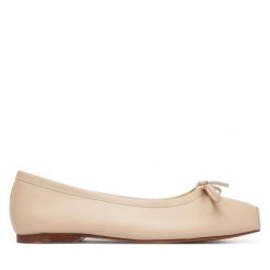 Baleriny Balagan. Brązowe baleriny BALAGAN, bez wzorów, bez obcasa, bez zapięcia. Za 549.99 zł.