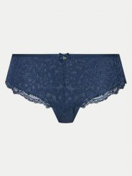 Hunkemöller Figi brazylijskie Marine 206315 Granatowy. Niebieskie figi Hunkemöller, bez wzorów, z syntetyku. Za 49.99 zł.