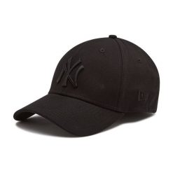 Czapka z daszkiem New Era. Czarne czapki z daszkiem New Era, bez wzorów. Za 109.99 zł.