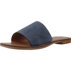 Sandały GEOX D MADDALUSIAC Niebieski. Niebieskie sandały Geox, bez wzorów, ze skóry, sportowe, bez obcasa, bez zapięcia. Za 258.99 zł.