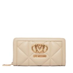 Portfel LOVE MOSCHINO. Brązowe portfele Love Moschino, bez wzorów. Za 529.99 zł.