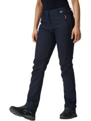 Regatta Spodnie softshellowe "Geo" w kolorze granatowym rozmiar: 34. Niebieskie spodnie dresowe Regatta, bez wzorów. Za 173.99 zł.