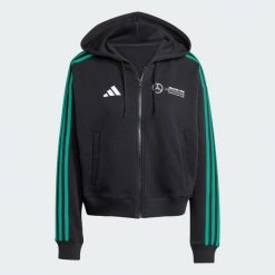 BLUZA Z KAPTUREM MERCEDES - AMG PETRONAS FORMULA ONE TEAM DNA FULL ZIP. Białe bluzy z kapturem adidas, xl, bez wzorów, z bawełny, z kapturem. Za 279.00 zł.