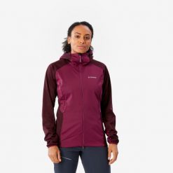 Kurtka softshell damska Simond Alpinism. Fioletowe kurtki przejściowe sportowe SIMOND, l, bez wzorów, z materiału, bez kaptura, wspinaczkowe. Za 249.99 zł.