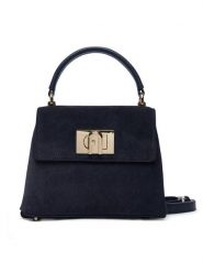 Furla Torebka 1927 WB00109 U10000 2677S Granatowy. Niebieskie torebki klasyczne Furla, bez wzorów, ze skóry, bez dodatków. Za 1,779.00 zł.
