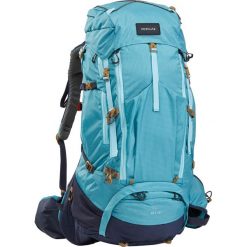 Plecak trekkingowy damski Forclaz MT500 Air 45+10 l. Niebieskie plecaki FORCLAZ, bez wzorów, z materiału, bez dodatków. Za 449.99 zł.