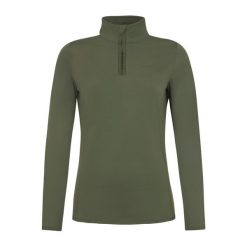 Damski polar 1/4 zip Protest Fabriz. Zielone bluzy z polaru Protest, na zimę, bez wzorów, z polaru, narciarskie. Za 223.50 zł.