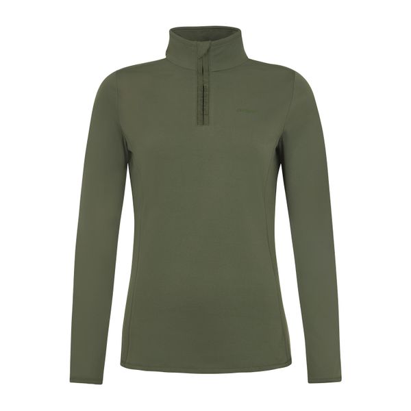 Damski polar 1/4 zip Protest Fabriz. Zielone bluzy z polaru Protest, na zimę, bez wzorów, z polaru, narciarskie. Za 223.50 zł.