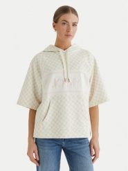 JOOP! Bluza Taisa 30104347 Beżowy Regular Fit. Brązowe bluzy Joop!, bez wzorów, z bawełny, bez ramiączek, bez kaptura. Za 799.99 zł.