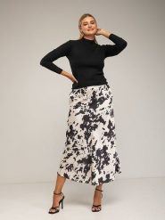 Tantra Spódnica w kolorze kremowym rozmiar: M. Brązowe spódnice Tantra, na co dzień, m, bez wzorów, midi, proste. Za 152.99 zł.