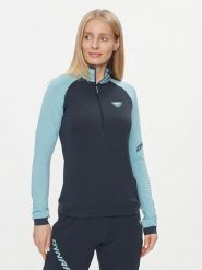 Dynafit Bluza techniczna Speed Ptc 1/2 Zip W 71499 Niebieski Regular Fit. Niebieskie bluzy bez kaptura Dynafit, xs, bez wzorów, z syntetyku, bez kaptura, do biegania. Za 399.99 zł.