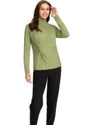 WITT WEIDEN Bluzka w kolorze zielonym rozmiar: 50. Zielone bluzki WITT WEIDEN, bez wzorów, bez kołnierzyka, bez ramiączek. Za 39.99 zł.