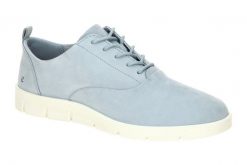 Buty sportowe damskie Ecco Bella. Brązowe buty treningowe ECCO, bez wzorów, z materiału, bez zapięcia, do biegania. Za 471.50 zł.