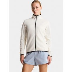 Sweter Damski The North Face W Glacier. Białe swetry The North Face, bez wzorów, z polaru, sportowe, bez ramiączek. Za 399.00 zł.