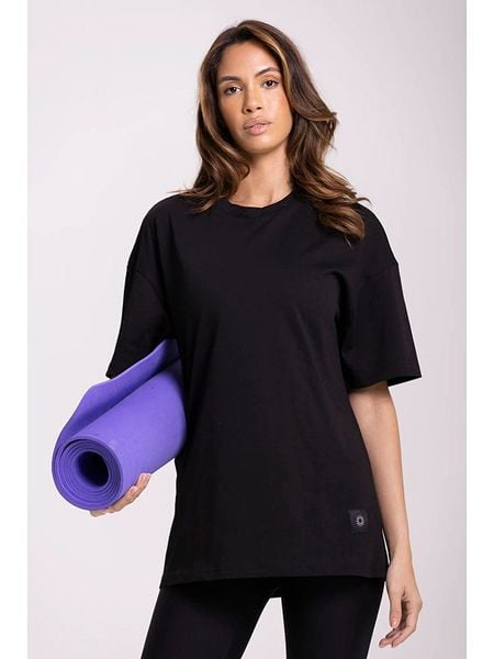 Onamaste Koszulka sportowa w kolorze czarnym rozmiar: L/XL. Czarne t-shirty sportowe Onamaste, l, bez wzorów, z bawełny, bez ramiączek, outdoorowe. Za 98.95 zł.