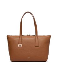 Furla Torebka Olivia M Tote WB01977 HSF000 CN 4557S Brązowy. Brązowe shopper bag Furla, bez wzorów, z materiału, bez dodatków. Za 1,529.00 zł.