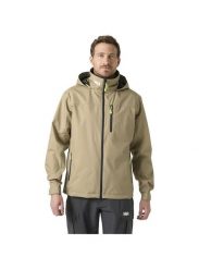 Kurtka wodoodporna Helly Hansen Crew Hooded 2.0. Brązowe kurtki przeciwdeszczowe Helly Hansen, na lato, s, bez wzorów, z polaru, z kapturem. Za 838.75 zł.