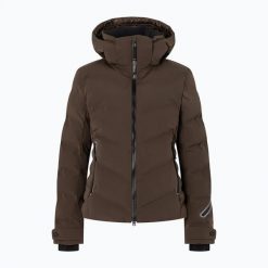 Kurtka narciarska damska BOGNER FIRE+ICE Tec-Sael. Brązowe kurtki narciarskie na zimę, bez wzorów, z elastanu, bez kaptura, narciarskie. Za 2,099.00 zł.